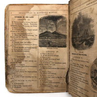 George's 19th Century Geography Book with Drawings
