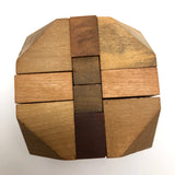 Japanese Vintage Wooden Puzzle Cubes - Sold Individually