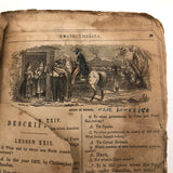 George's 19th Century Geography Book with Drawings