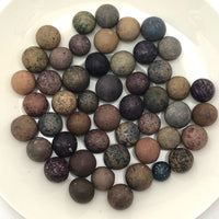Old Clay Marbles - Blues and Purples