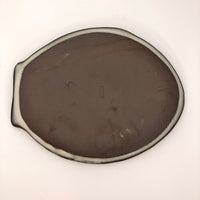 Set of Four Handmade Japanese Fish Shaped Plates, Signed