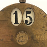 Smart Looking Old Brass Perpetual Calendar