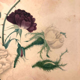 Very Fine 19th Century Gouache and Watercolor Floral Bouquet
