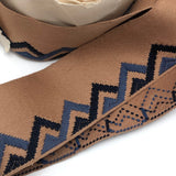 Roll of Fine Embroidered French Silk Ribbon or Trim