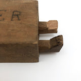 Carved Wooden Folk Art Mechanical Dirty Hitler