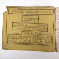 Henry Fisher's 1869 Penmanship Practice with Great Word Combinations!