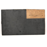 SOLD Soft Green Late 19th Century Oil on Board Landscape with Pink Tree and White Fence