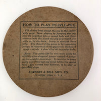 Old Lubbers and Bell Puzzle-Peg Game