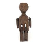 Curious Old Hand-carved Jointed Man (Missing Limbs!)
