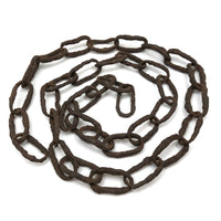 Beautifully Eroded Old Hand-forged Iron Chain
