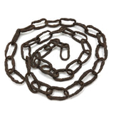 Beautifully Eroded Old Hand-forged Iron Chain
