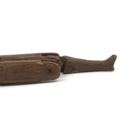 Curious Old Hand-carved Jointed Man (Missing Limbs!)