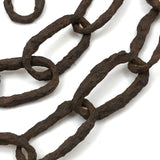 Beautifully Eroded Old Hand-forged Iron Chain