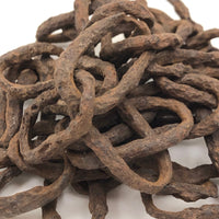 Beautifully Eroded Old Hand-forged Iron Chain