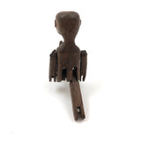 Curious Old Hand-carved Jointed Man (Missing Limbs!)
