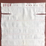 Early 20th Century Dutch School Sampler with Seam and Button Work