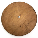 Handmade Wooden Nautical Dial (for Teaching Sailing?)