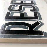 Hand-painted Vintage RESERVED Wooden Sign