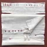 Early 20th Century Dutch School Sampler with Seam and Button Work