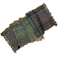 Randall Darwall Hand-dyed and Hand-woven Silk Eyelash Scarf