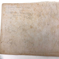 EEO's 1862 Sketchbook, Filled with Drawings