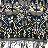 Gorgeous Handwoven Ikat Indigo Textile from Sumba, Indonesia