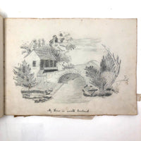 EEO's 1862 Sketchbook, Filled with Drawings
