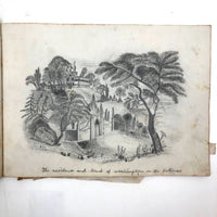 EEO's 1862 Sketchbook, Filled with Drawings
