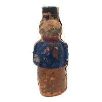 Painted Cardboard Candy Container Man, Presumed c. 1920s German
