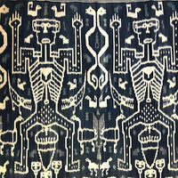 Gorgeous Handwoven Ikat Indigo Textile from Sumba, Indonesia