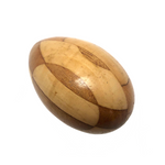 Fancy Old Czech Darning Egg, Inlaid Wood