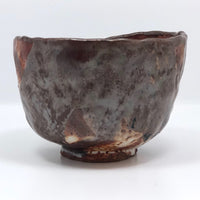Hand-formed Shino-glazed Footed Bowl