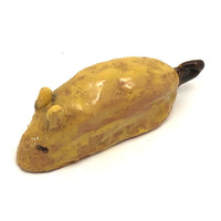 Charming Pottery Mouse and Mole - A Pair