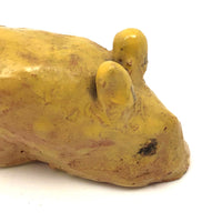 Charming Pottery Mouse and Mole - A Pair