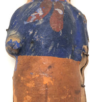 Painted Cardboard Candy Container Man, Presumed c. 1920s German