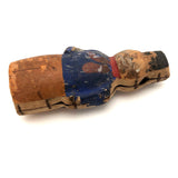 Painted Cardboard Candy Container Man, Presumed c. 1920s German