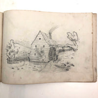 EEO's 1862 Sketchbook, Filled with Drawings