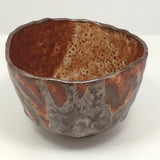 Hand-formed Shino-glazed Footed Bowl