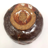 Hand-formed Shino-glazed Footed Bowl