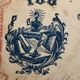 19th Century Public School Certificates of Merit