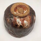 Hand-formed Shino-glazed Footed Bowl
