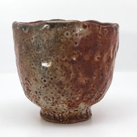 Hand-formed Shino Glazed Tea Bowl or Chawan