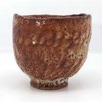 Hand-formed Shino Glazed Tea Bowl or Chawan