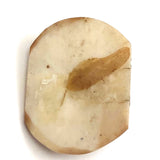 Tiny Alaskan Inuit Carved Bone Bear Head Charm