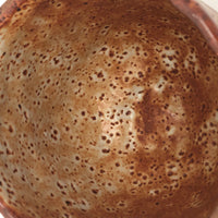Hand-formed Shino Glazed Tea Bowl or Chawan