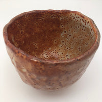 Hand-formed Shino Glazed Tea Bowl or Chawan