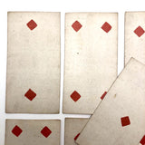 Nine Diamonds, Antique Playing Cards, Presumed Belgian, Late 18th C.