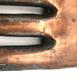 Cool Welded Copper Hand-Shaped Folk Art Flask/Sculpture