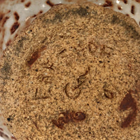 Hand-formed Shino Glazed Tea Bowl or Chawan