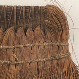Primitive Handmade Whisk-type Brush with Wire Wrapped Wood Handle - Reserved for J.L